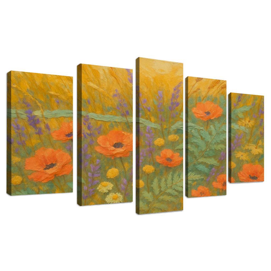 Sunrise Meadow Tapestry wall art