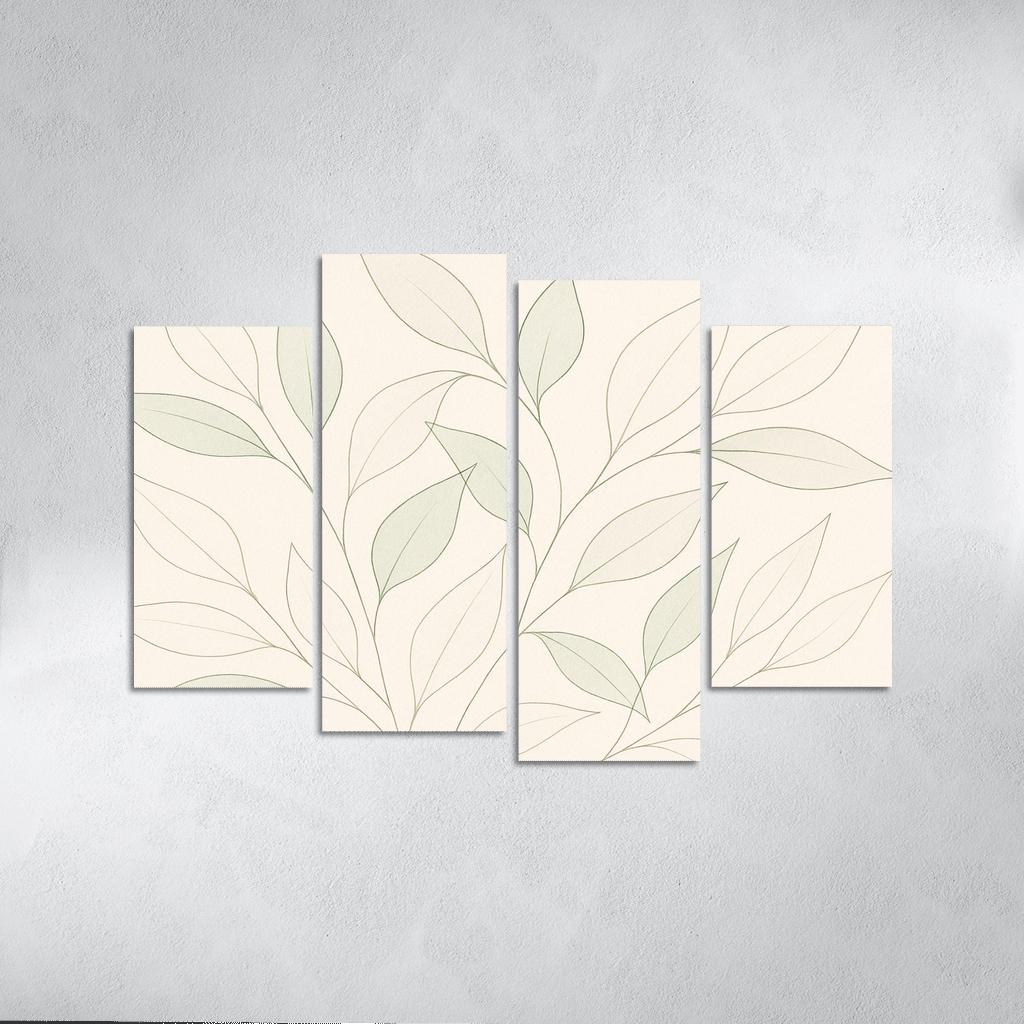 Whisper Of Leaves multi-panel paintings