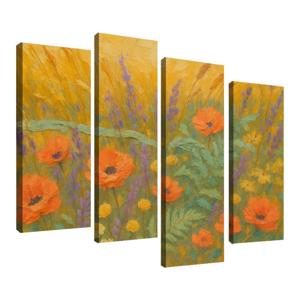 Sunrise Meadow Tapestry wall art