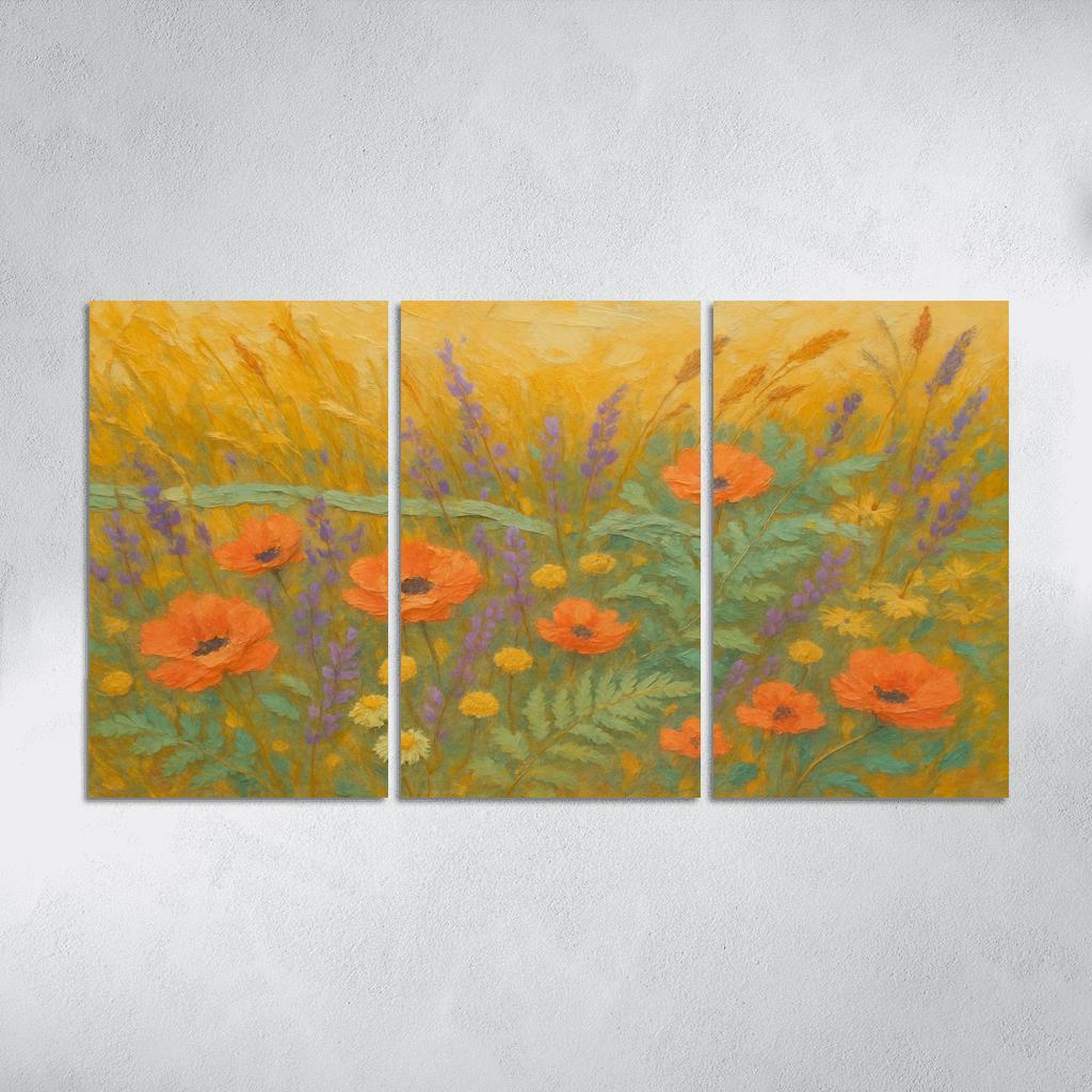 Sunrise Meadow Tapestry wall art