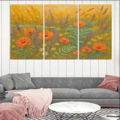 Sunrise Meadow Tapestry wall art
