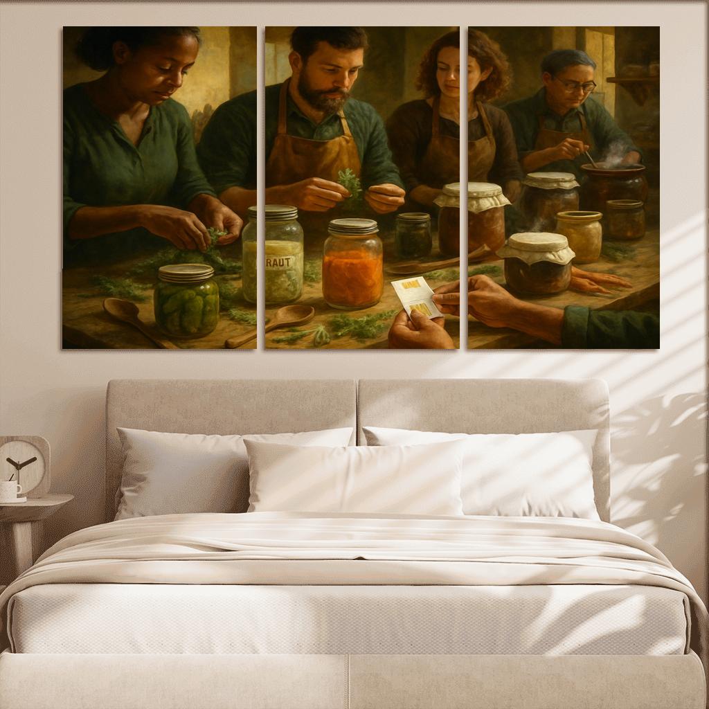 Foraged Fermentation Workshop wall decor