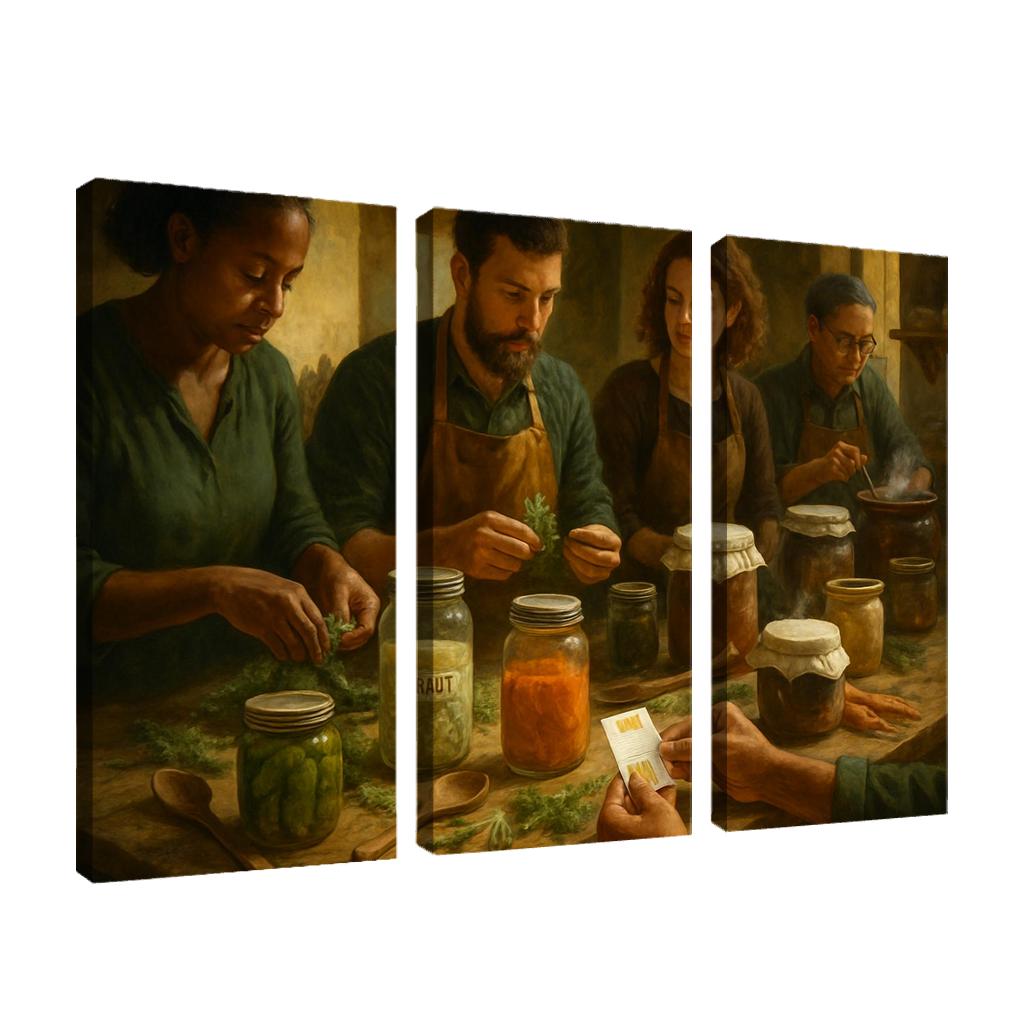 Foraged Fermentation Workshop wall decor