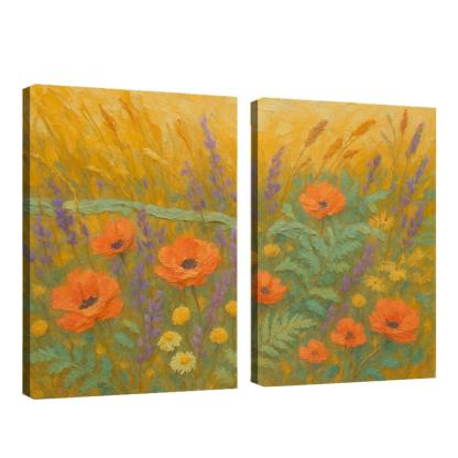 Sunrise Meadow Tapestry wall art