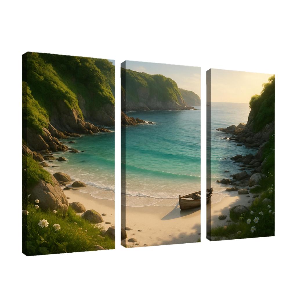 Secluded Pearl Bay canvas paintings frame