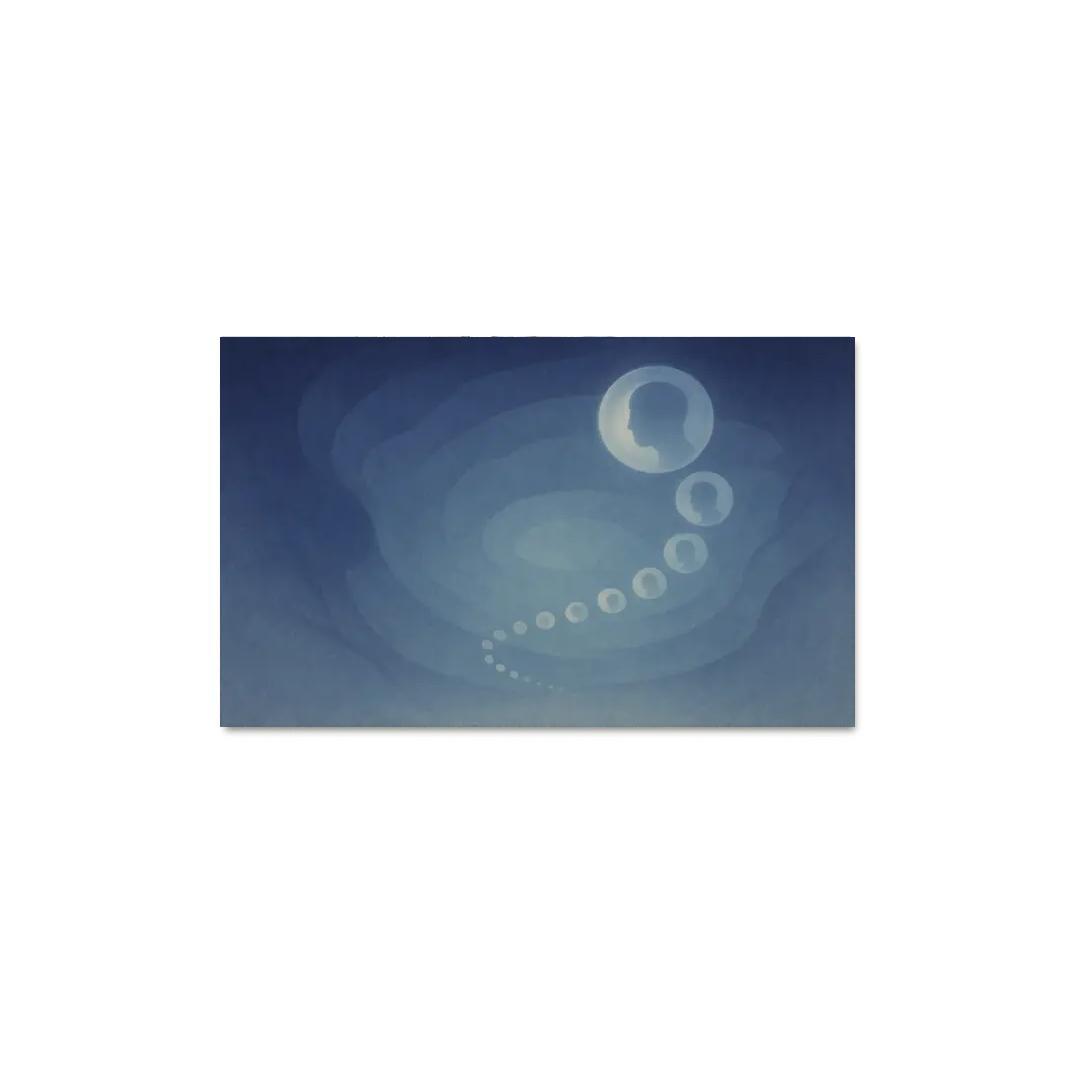 Echoes Of Quiet Infinity canvas paintings frame