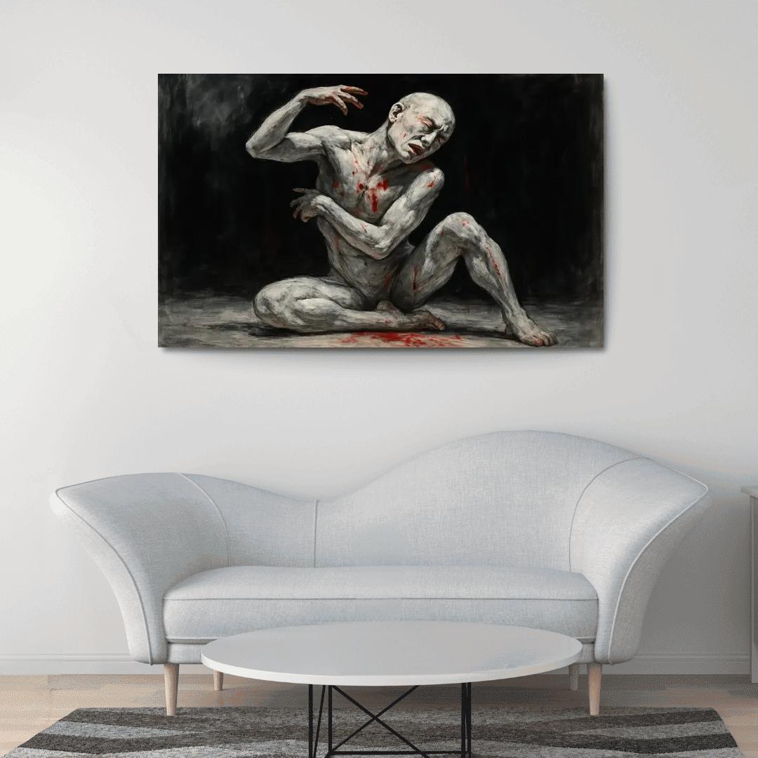 Butoh Expressionism A Postwar Japanese Dance Form oil paintings frame