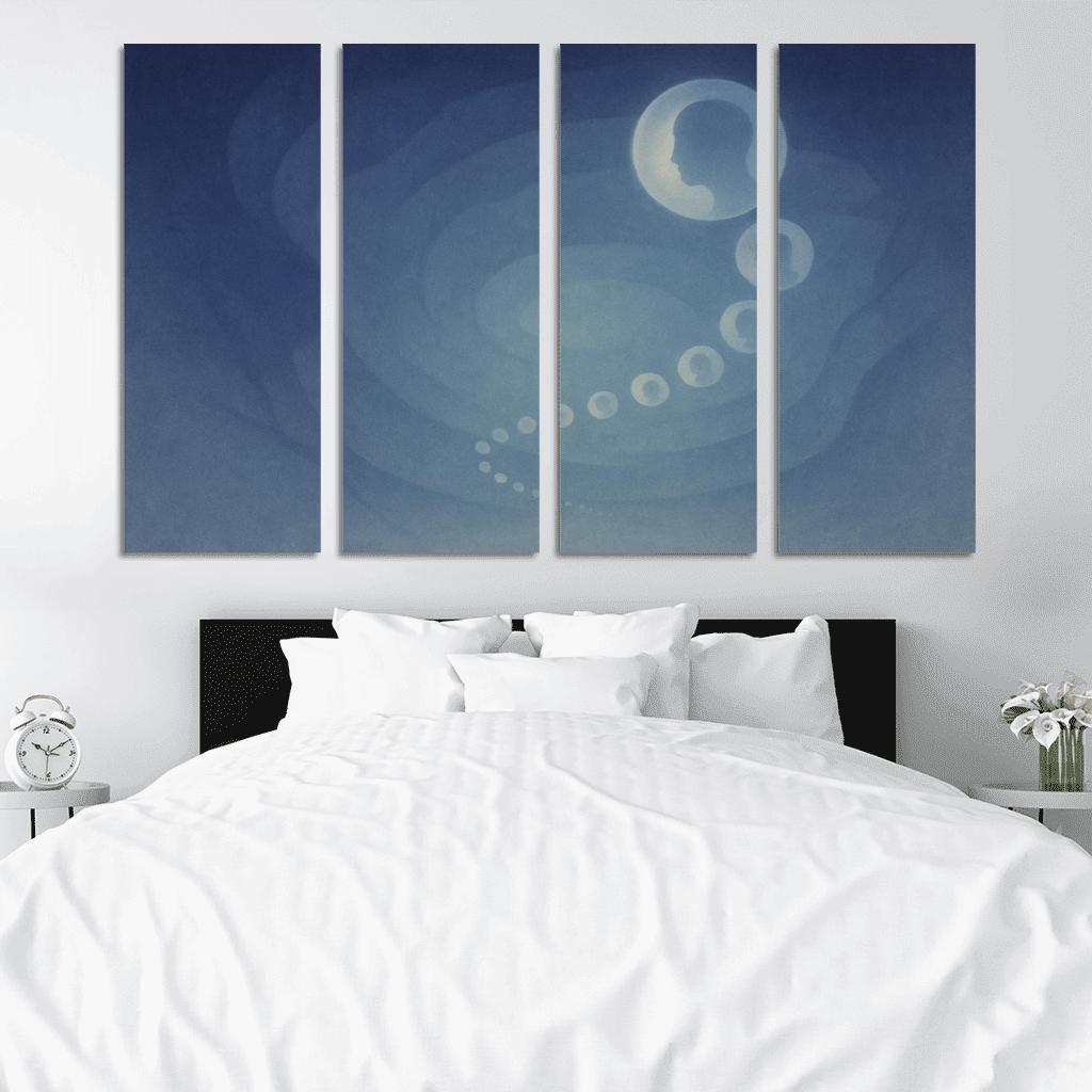 Echoes Of Quiet Infinity canvas paintings frame
