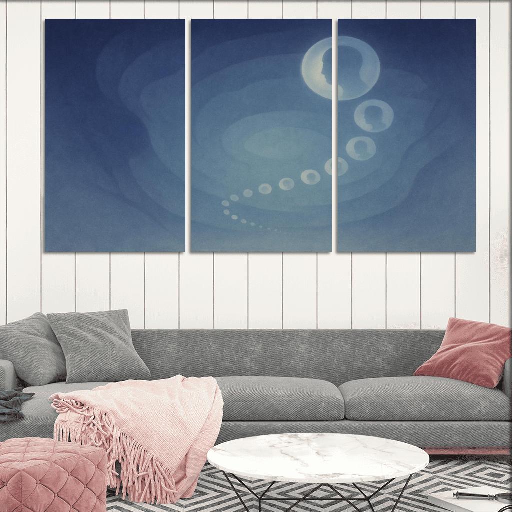Echoes Of Quiet Infinity canvas paintings frame