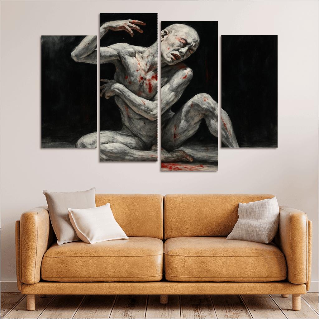 Butoh Expressionism A Postwar Japanese Dance Form oil paintings frame