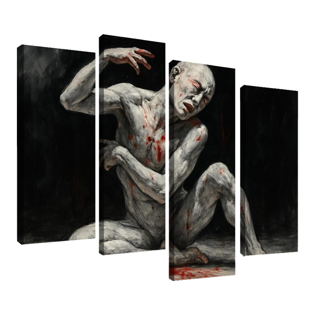 Butoh Expressionism A Postwar Japanese Dance Form oil paintings frame