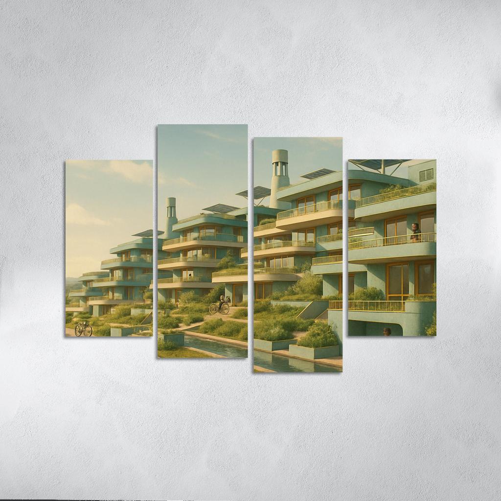 Auroral Terrace Housing one-piece frames