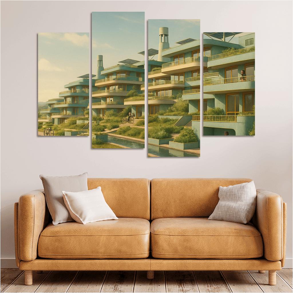 Auroral Terrace Housing one-piece frames