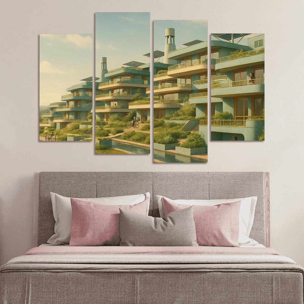 Auroral Terrace Housing one-piece frames