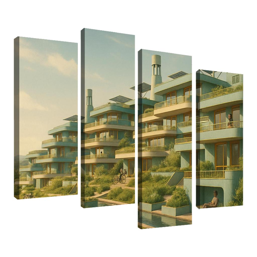 Auroral Terrace Housing one-piece frames