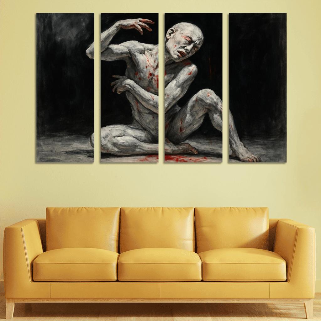 Butoh Expressionism A Postwar Japanese Dance Form oil paintings frame