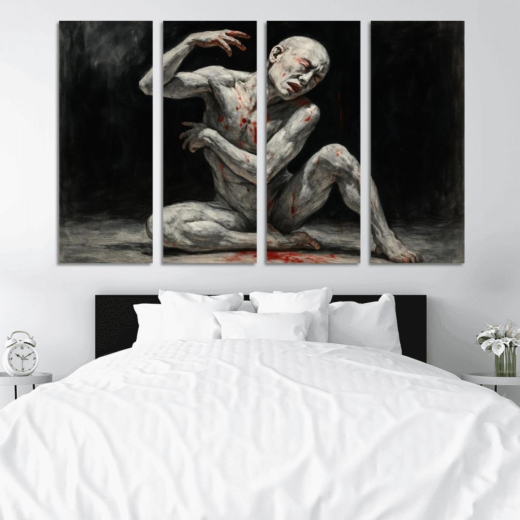 Butoh Expressionism A Postwar Japanese Dance Form oil paintings frame