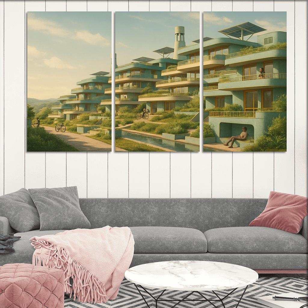 Auroral Terrace Housing one-piece frames