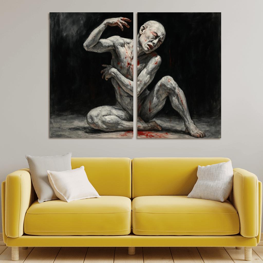 Butoh Expressionism A Postwar Japanese Dance Form oil paintings frame