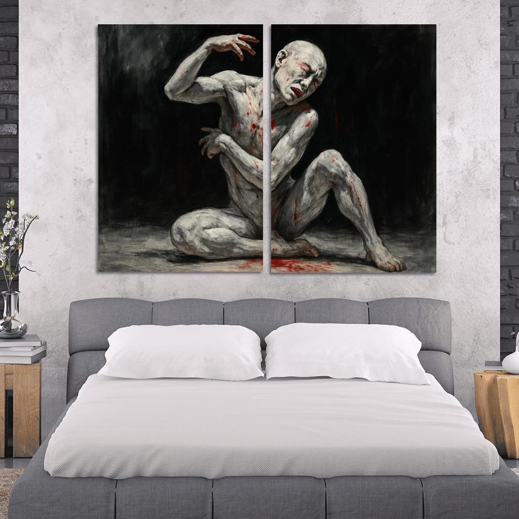 Butoh Expressionism A Postwar Japanese Dance Form oil paintings frame