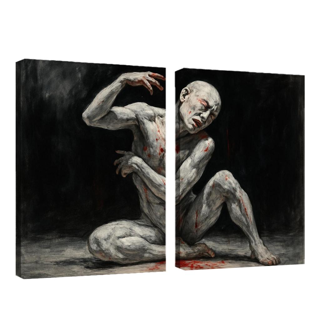 Butoh Expressionism A Postwar Japanese Dance Form oil paintings frame