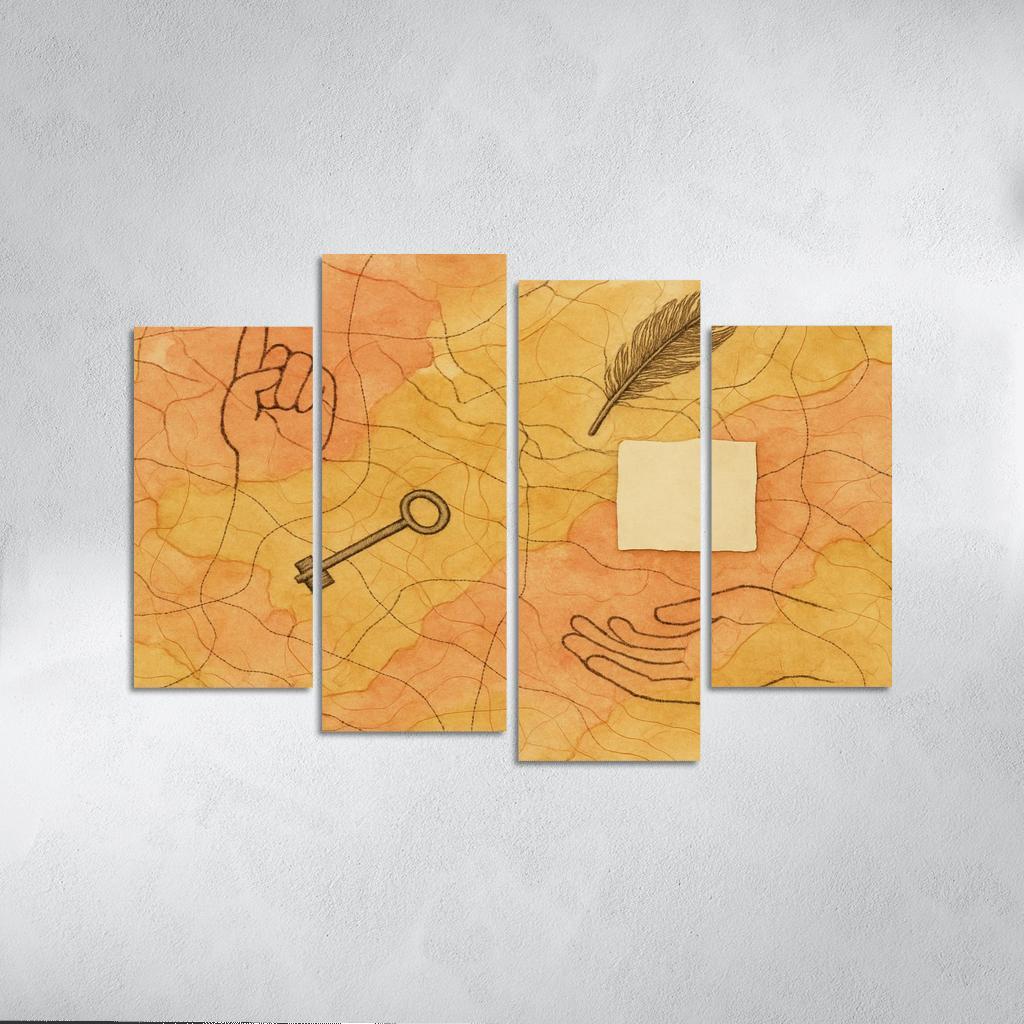 Cartography Of Lost Emotions wall art