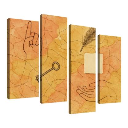 Cartography Of Lost Emotions wall art