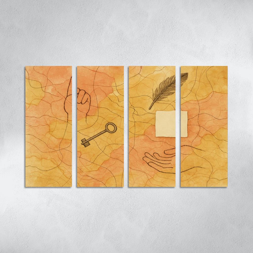 Cartography Of Lost Emotions wall art