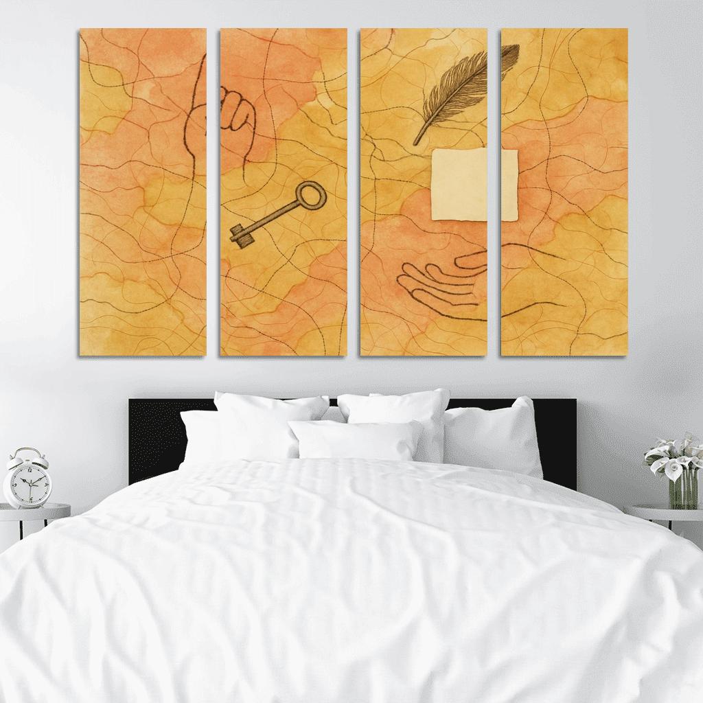 Cartography Of Lost Emotions wall art
