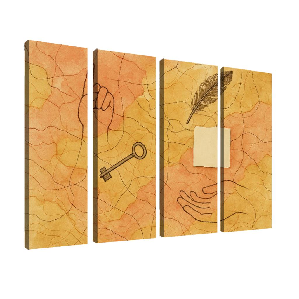 Cartography Of Lost Emotions wall art