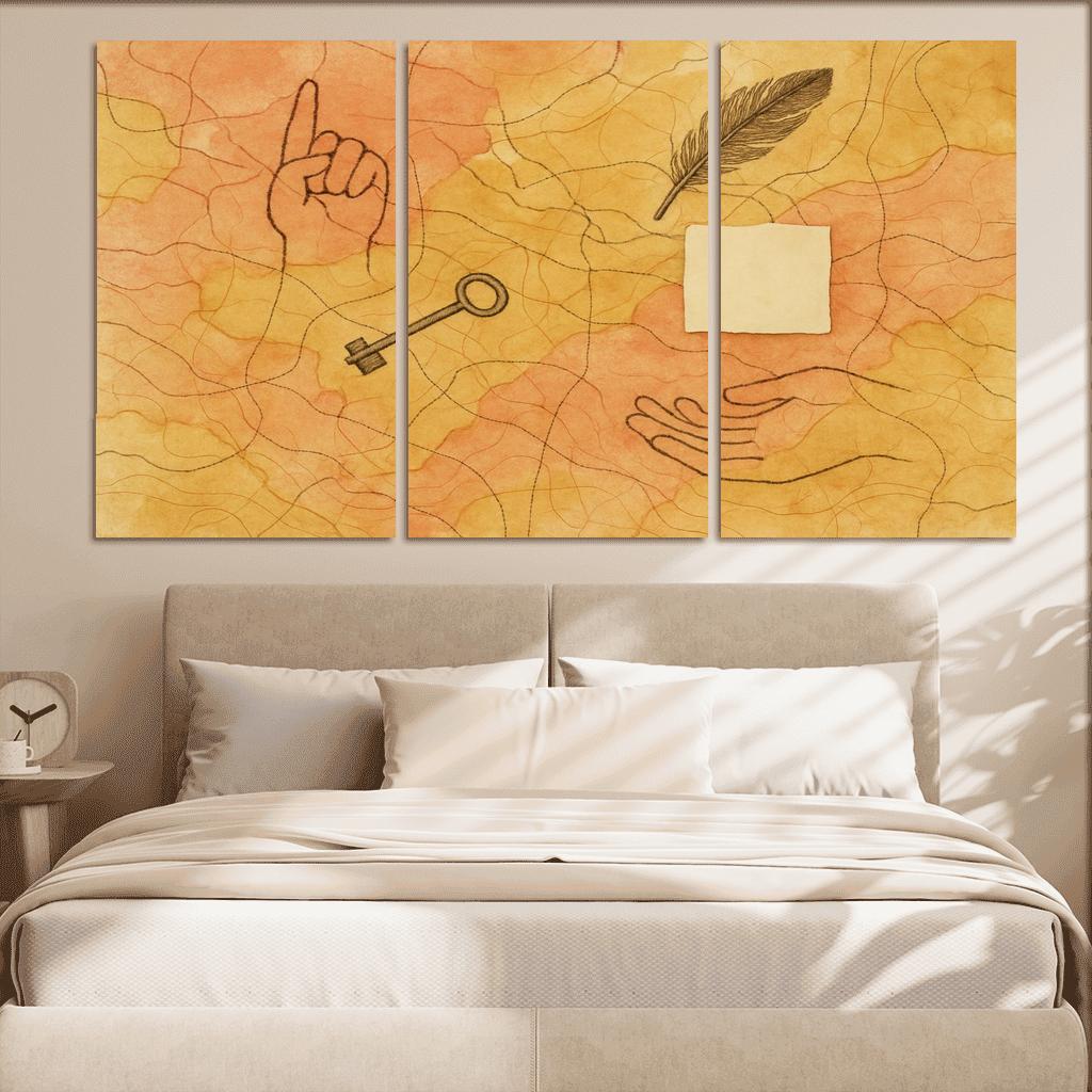 Cartography Of Lost Emotions wall art