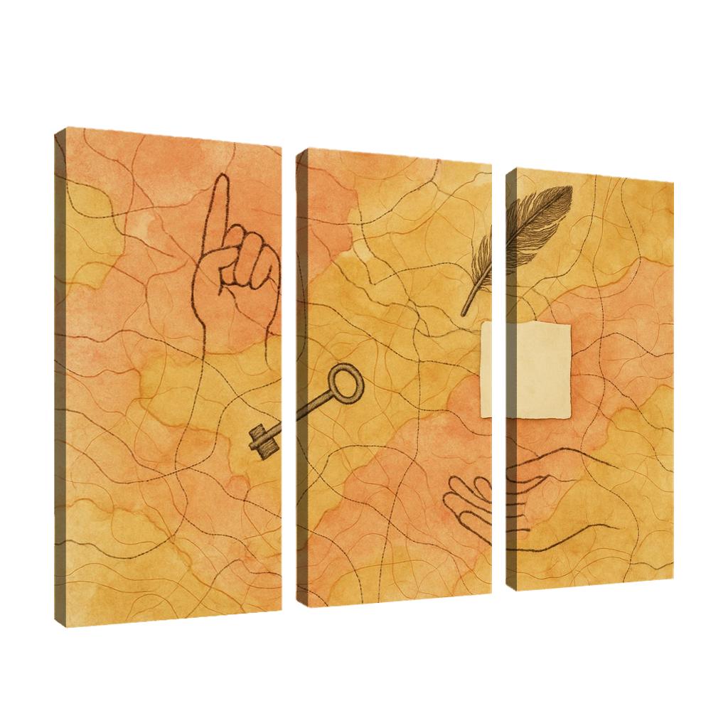 Cartography Of Lost Emotions wall art