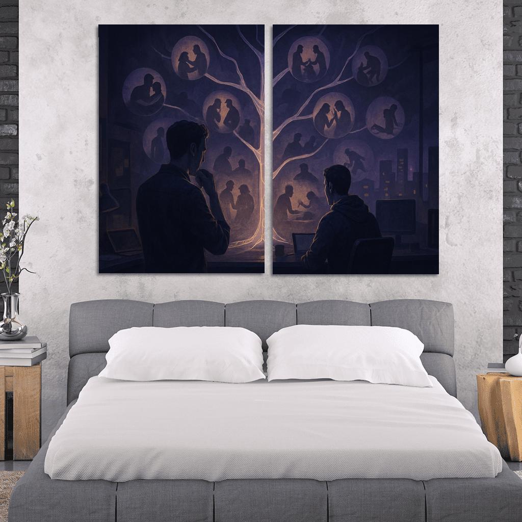 Narrative Ethics In Interactive Media modern paintings frame