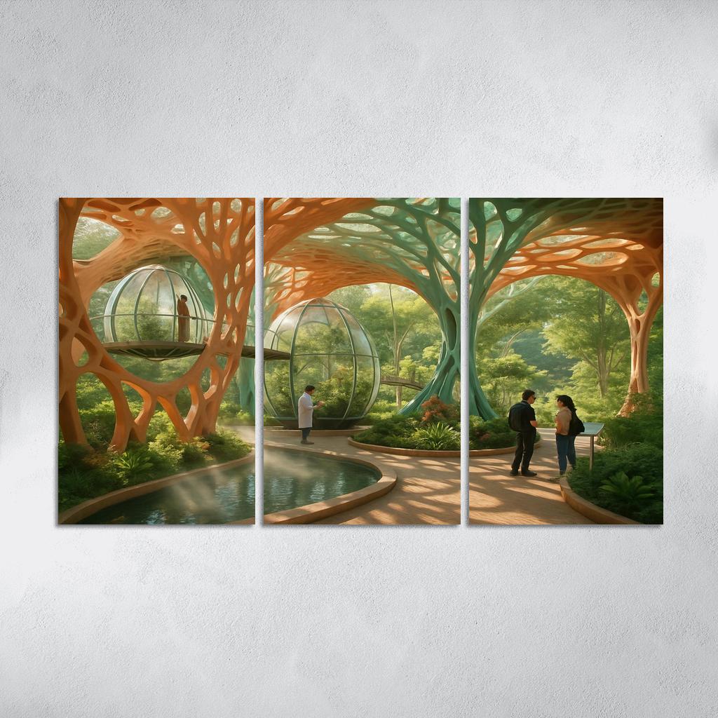 Lattice Coral Conservatory wall decor