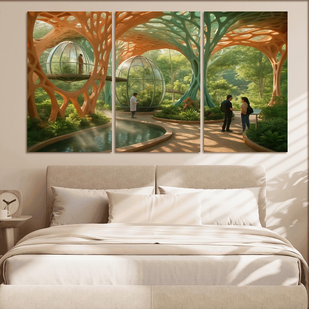 Lattice Coral Conservatory wall decor