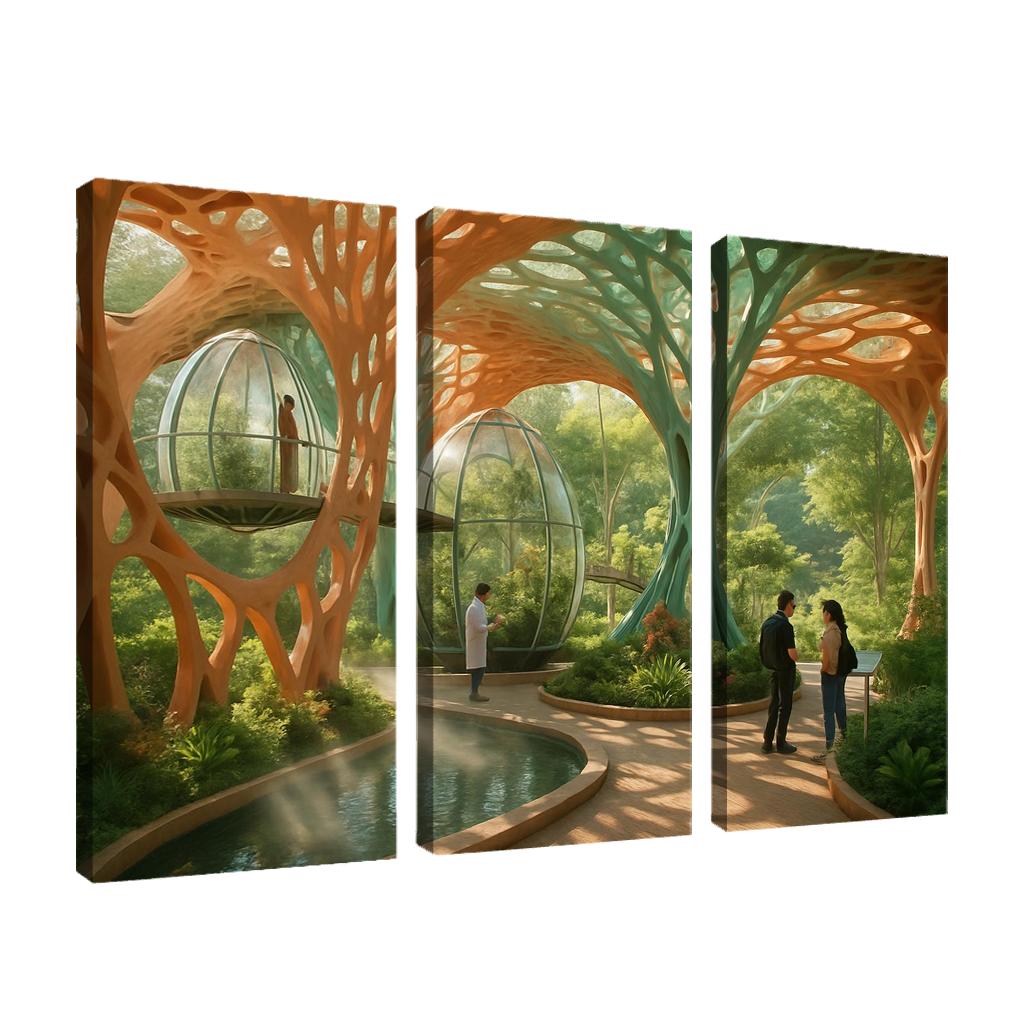 Lattice Coral Conservatory wall decor