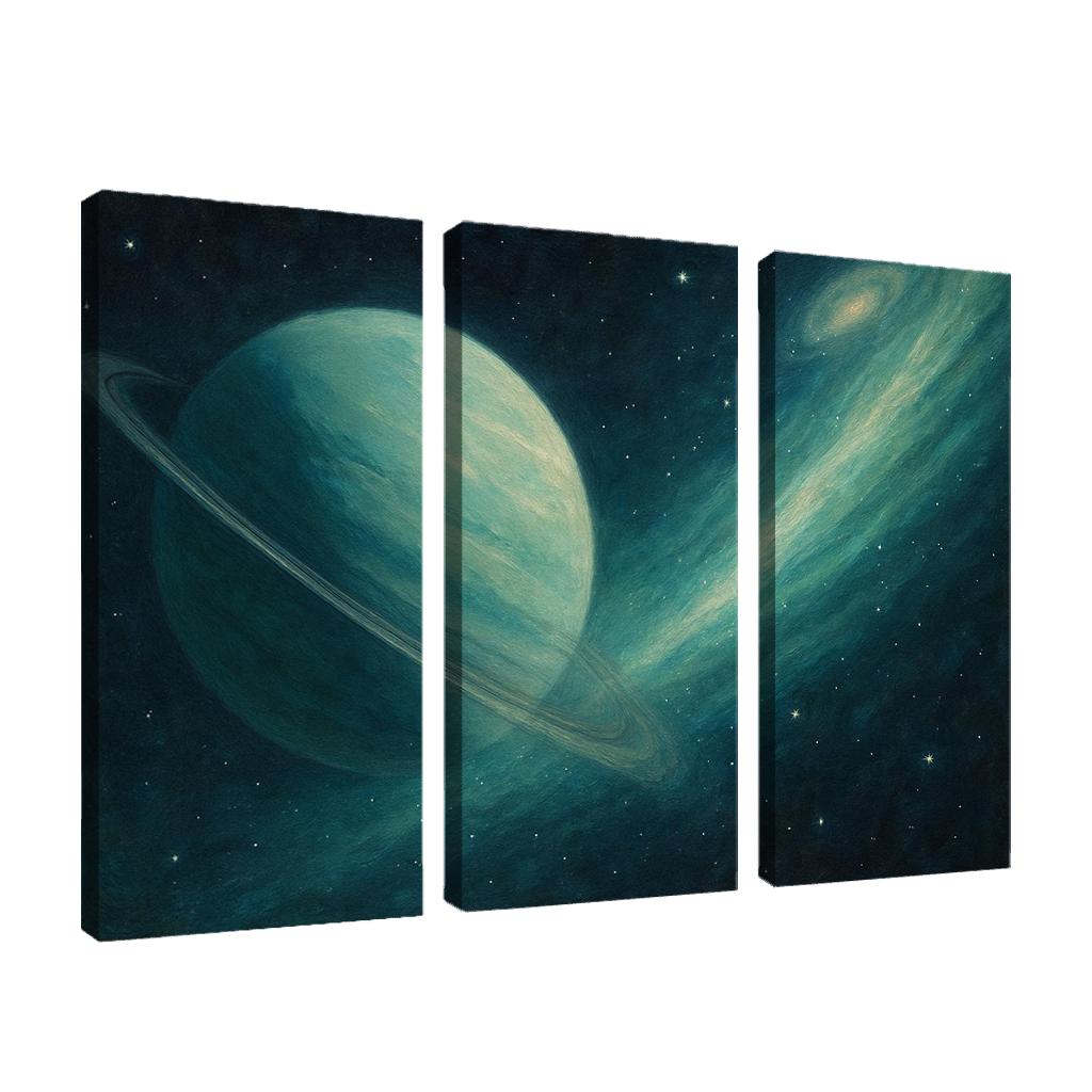 Ice Giant With A Cometary Tail premium artwork frames