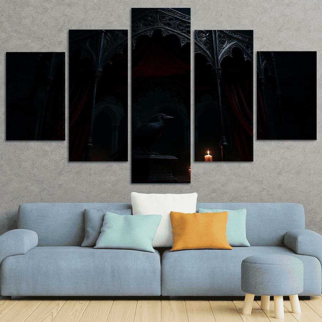 Obsidian Lace Canopy home decor