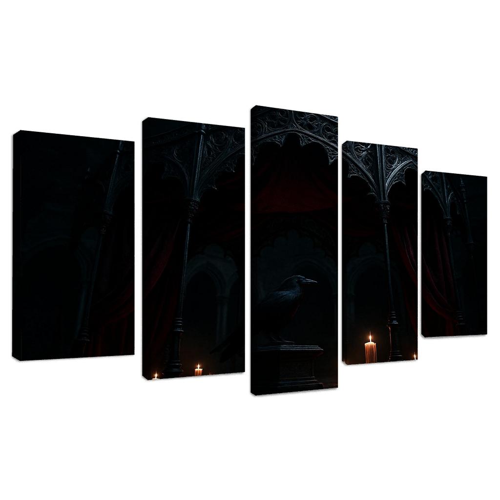 Obsidian Lace Canopy home decor