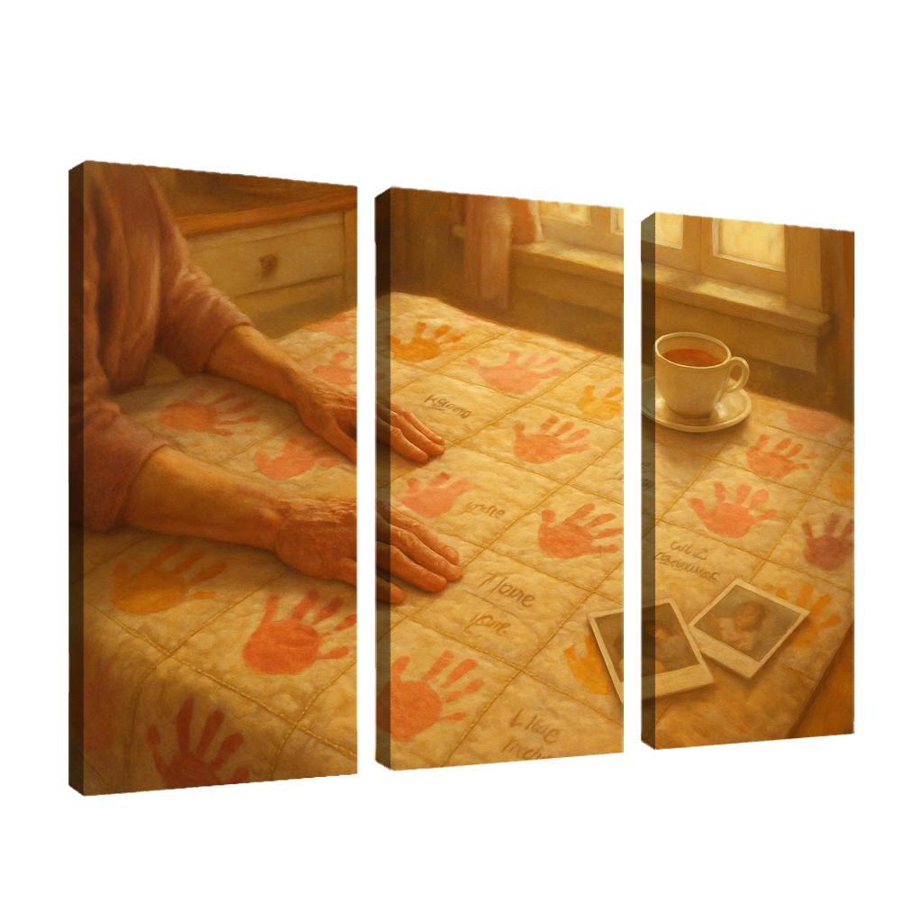 Patchwork Of Small Hands art trends