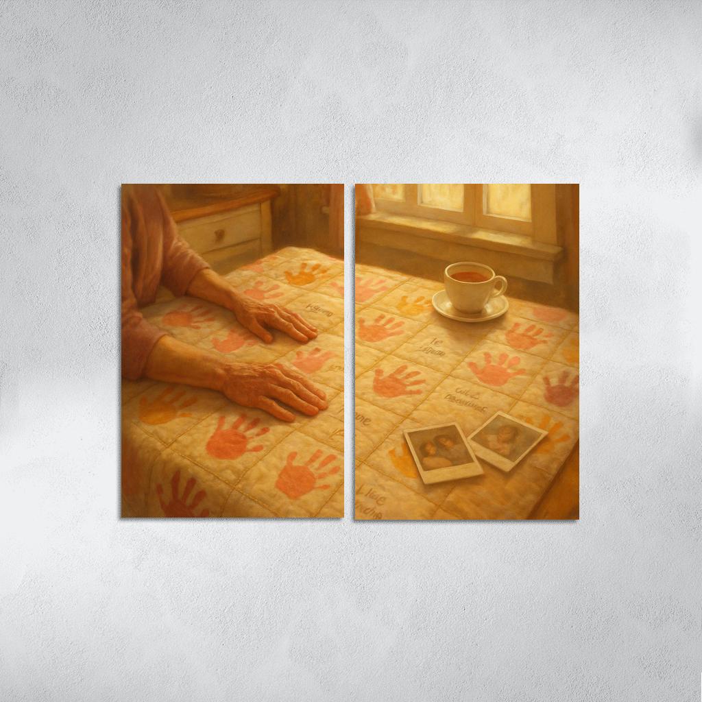 Patchwork Of Small Hands art trends