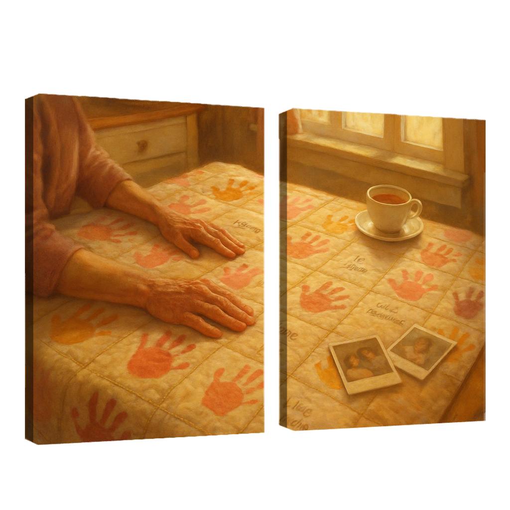 Patchwork Of Small Hands art trends