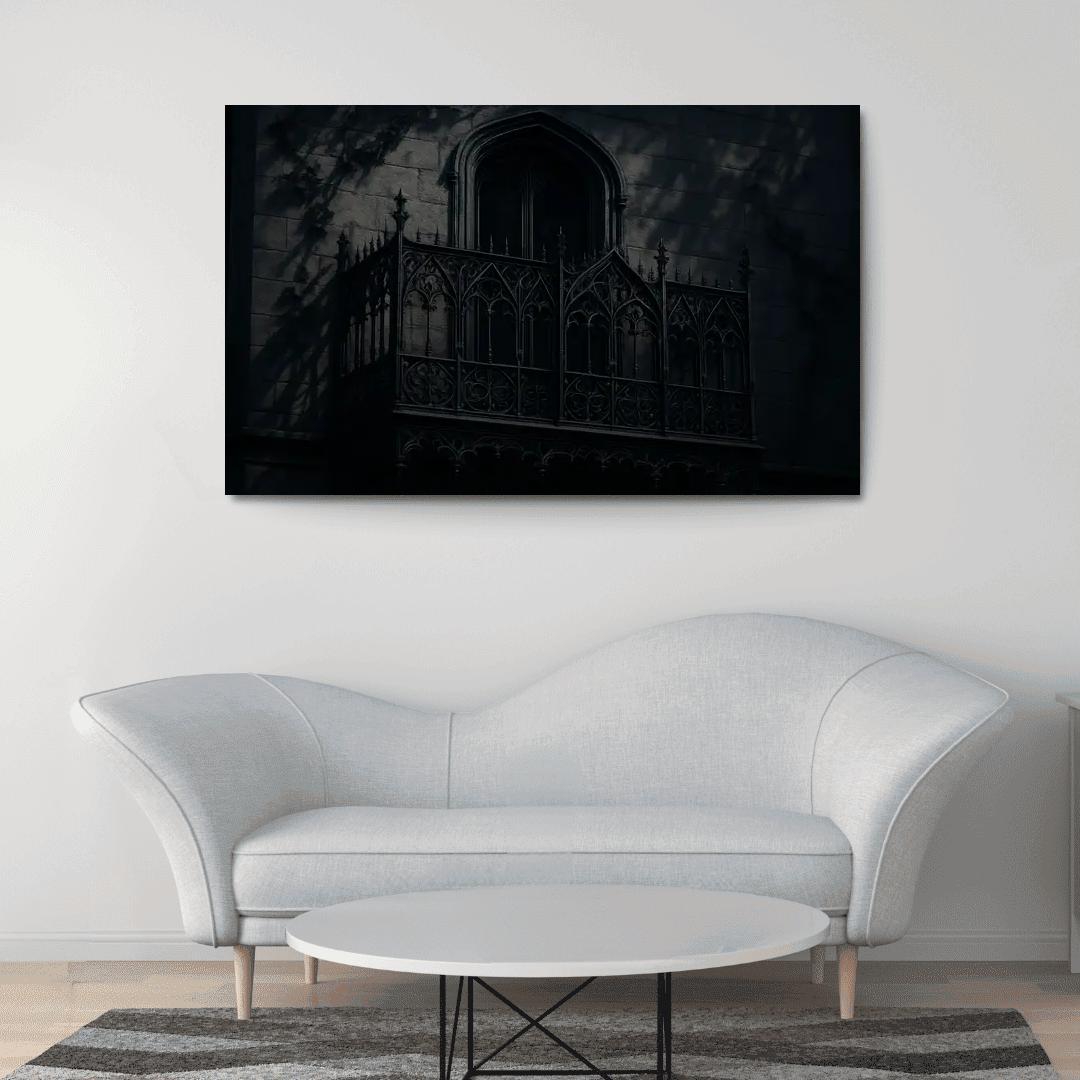 Ebon Lace Ironwork Balconies one-piece frames