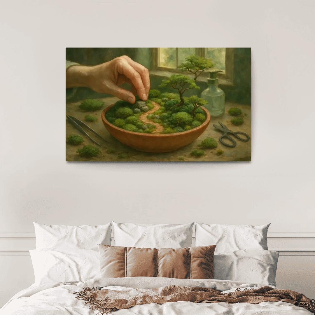 Living Miniature Landscape Crafting home decor