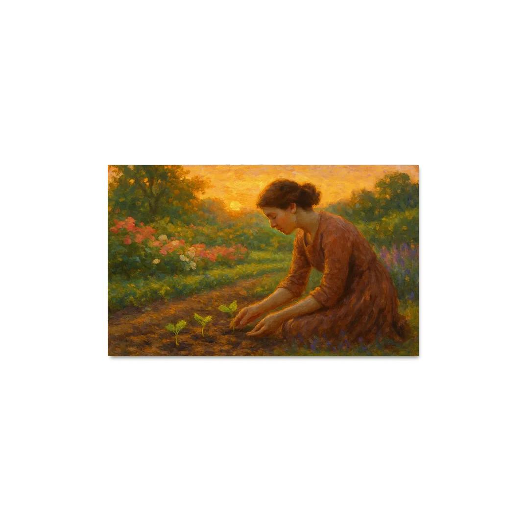 The Garden Of Her Care art trends