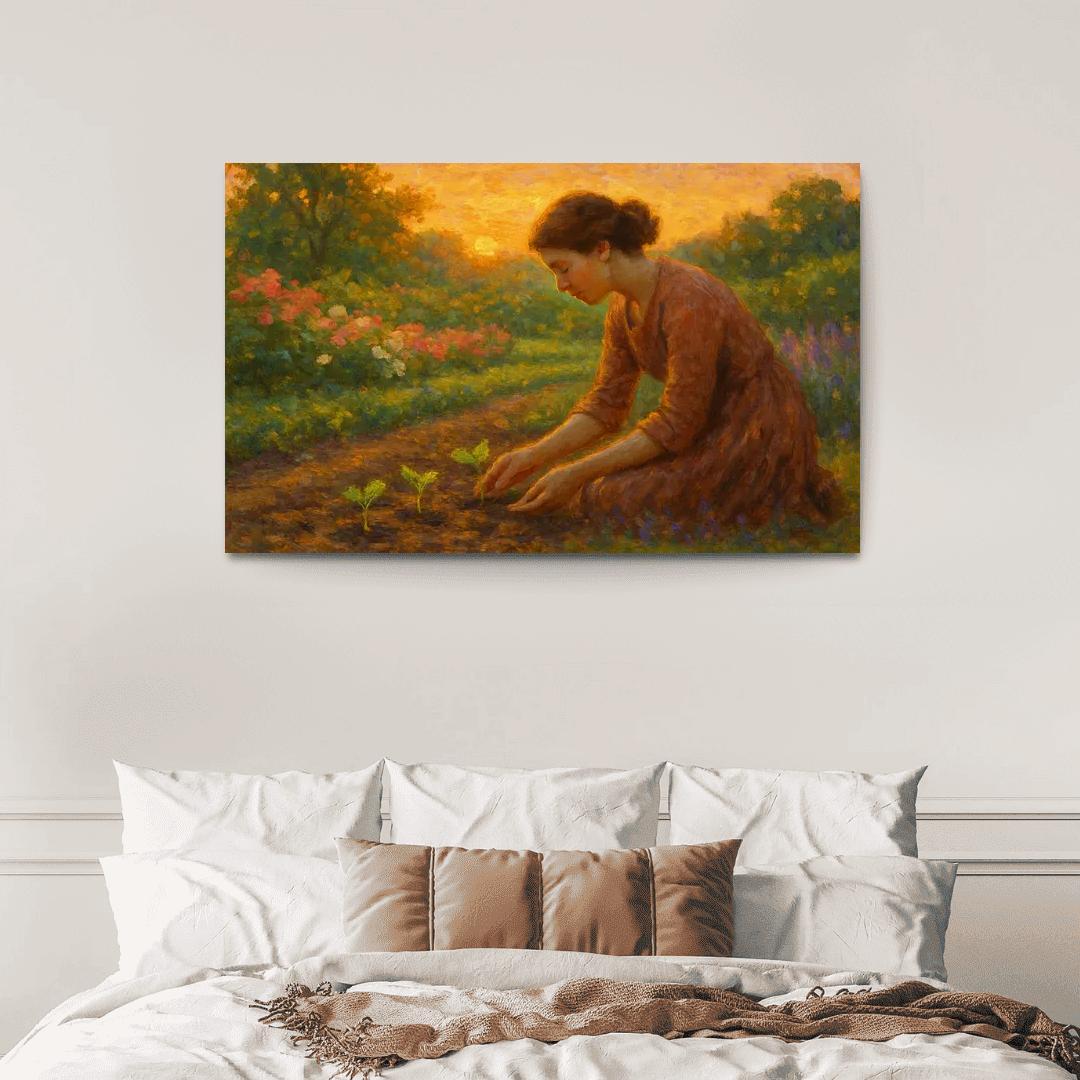 The Garden Of Her Care art trends