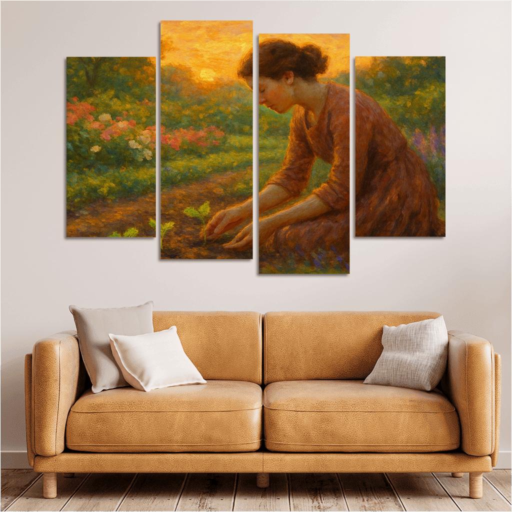 The Garden Of Her Care art trends