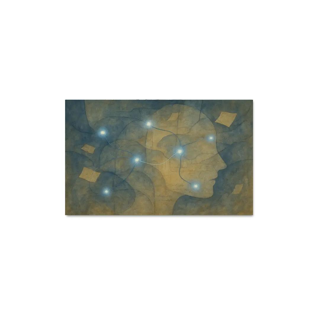 Cartography Of Forgotten Feelings oil paintings frame