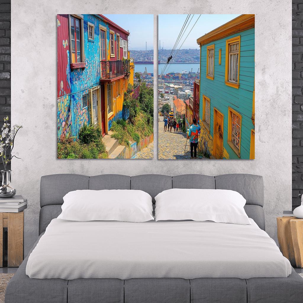Valparaiso Street Art Walk decor
