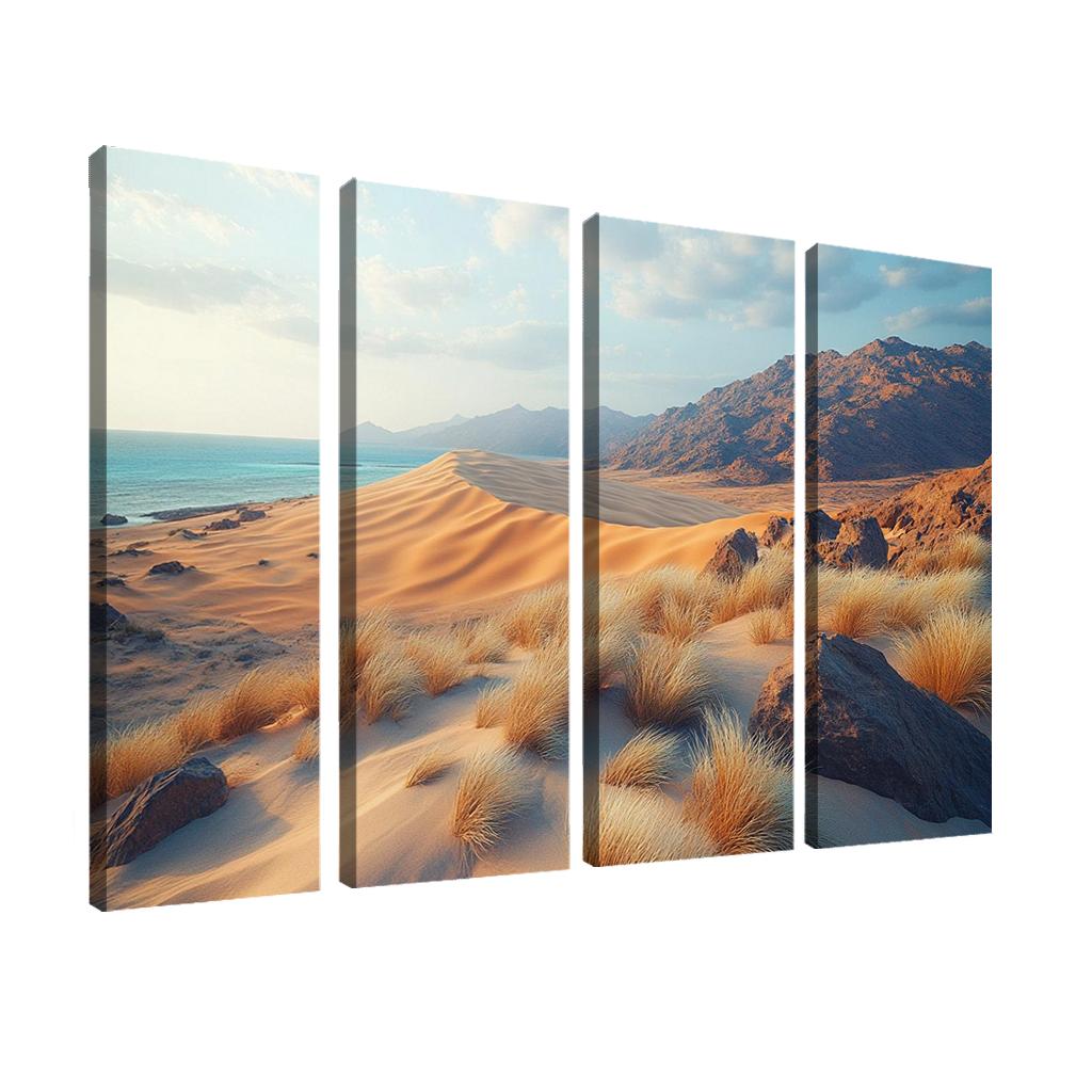 Dune Plateau Of Socotra multi-panel paintings
